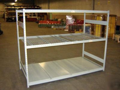 Rousseau metal bulk storage racking