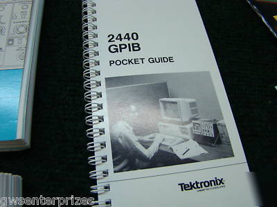 Oem tektronix 2440 manuals guides bag fuse gpib books