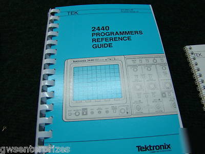 Oem tektronix 2440 manuals guides bag fuse gpib books
