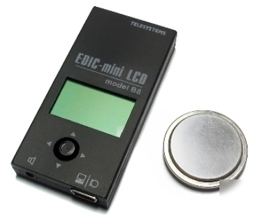 Professional spy voice recorder edic-mini lcd B8 600HR