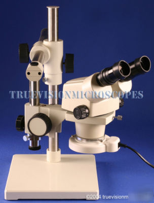 3-70X zoom stereoscopic boom stand binocular microscope
