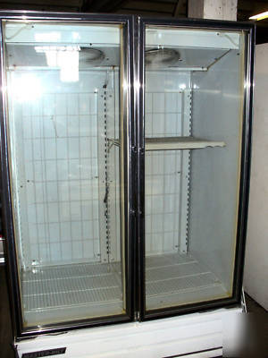 Masterbilt 2 glass door freezer