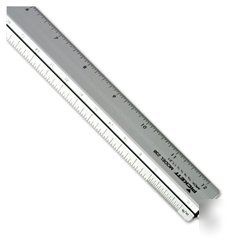 New adjustable triangular scale for architects, 12