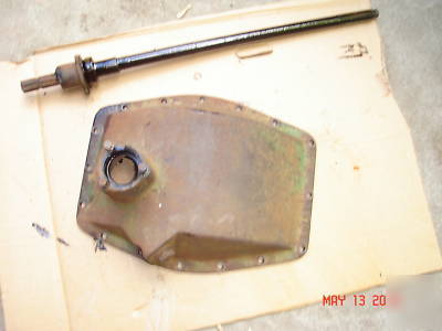 Unstyled a john deere flat back cover w/pto shaft 