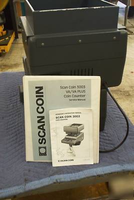 Scan coin 3003 coin counter sorter - top of the line 