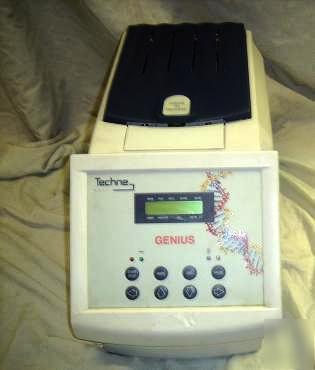Techne genius thermal cyclers with user manual