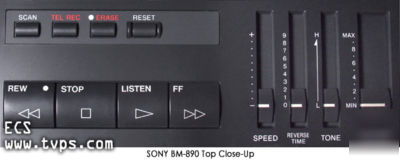 Sony bm-890 BM890 dictator transcription transcriber