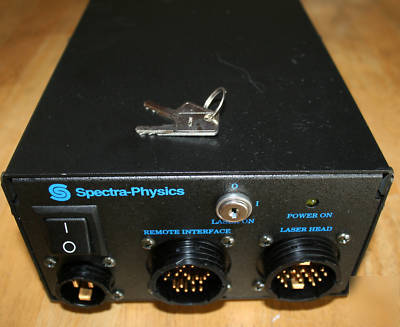Spectra physics argon-ion laser head 163-C12 w/pwr sply