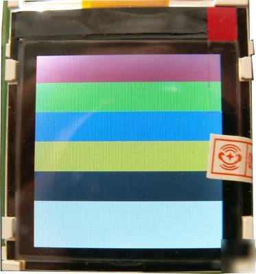 Colour lcd serial 132X132 graphic display VT100