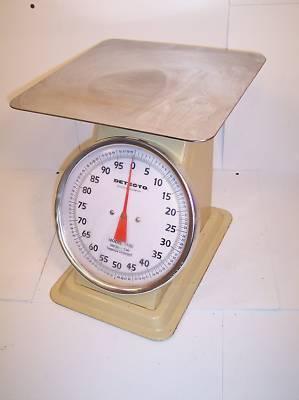 Detecto T100 restaurant portion scale 100 lbs x 4 oz