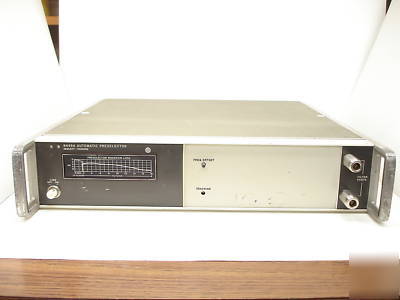 Hp agilent 8445A automatic tracking preselector