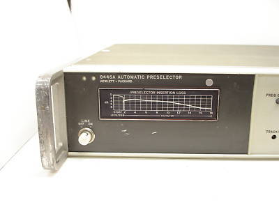 Hp agilent 8445A automatic tracking preselector
