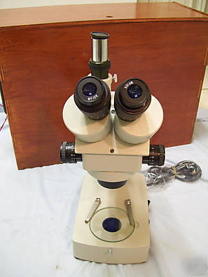 New trinocular stereo zoom microscope, 7X-45X , 