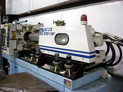 Apex 130 cnc injection molding machine