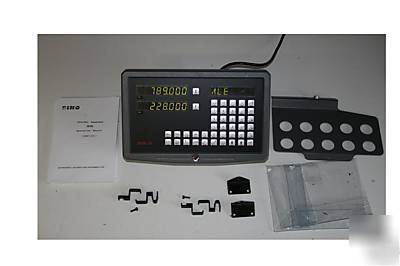 Bridgeport 2 axis dro for milling machine 9