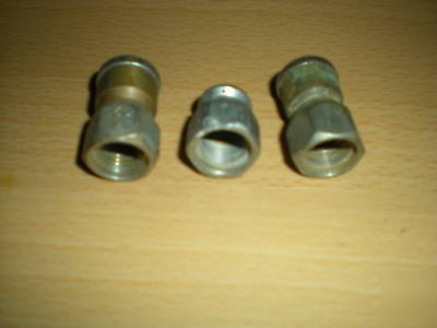 Jetting nozzles X3, blocked drains, plumbing
