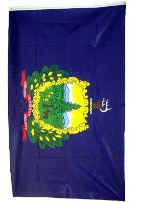 New large 3X5 vermont state flag us usa american flags