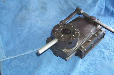 Six position lathe tail turret
