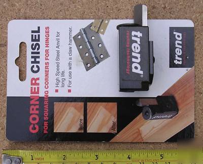 Trend corner chisel hinges etc