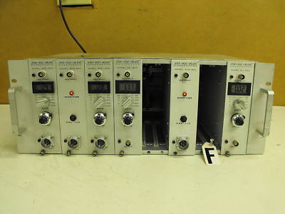 Po-ne-mah m# 800 panel rack w 8 slots, 6 with modules 
