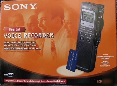 Sony icd BM1B voice recorer
