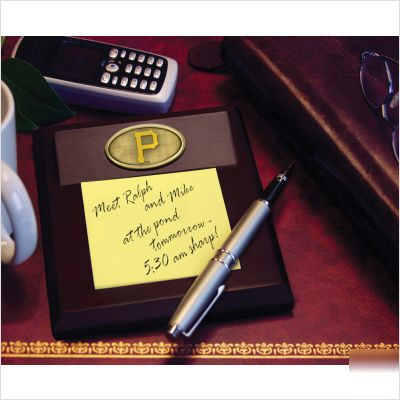 The memory company pittsburgh pirates memo pad holder