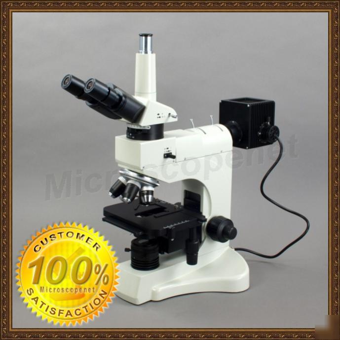 Trans/ref metallurgical polarizing universal microscope