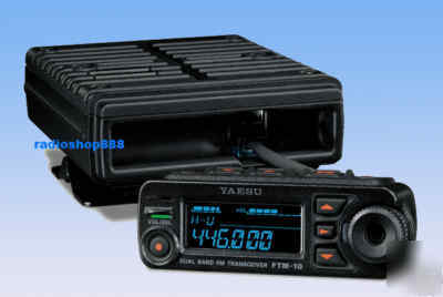 Yaesu ftm-10R mobile transceiver dual band FTM10R