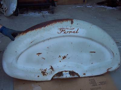 Ford tractor script fender 601 701 801 901 2000 3000 