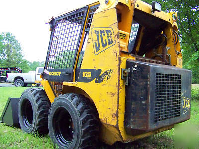 Jcb 165 robot skid steer loader skidloader diesel 