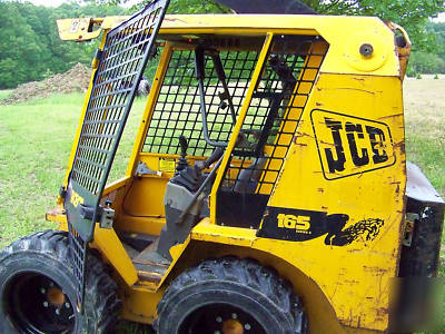 Jcb 165 robot skid steer loader skidloader diesel 