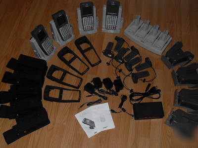 4 symbol PDT6846 wireless barcode scanner package deal