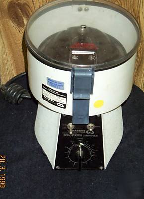 Clay adams sero-fuge ii centrifuge model 0541