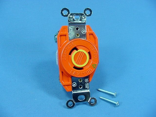 Isolated gnd L5-20 locking receptacle outlet 20A 125V