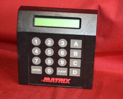 Matrix proximity card reader security access control r