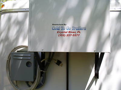 New freezer/refrigerated trailer walk in cargo 2010