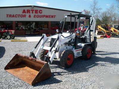 2005 bobcat B250T 4X4 loader backhoe - excavator