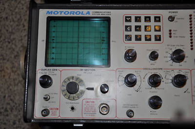 Motorola R2001C service monitor