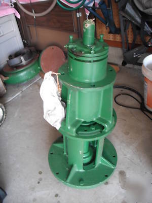 New deming 5564 6X6X12 vertical process pump 