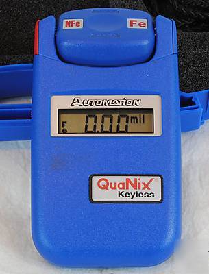 Quanix qnix keyless paint & coating thickness gauge