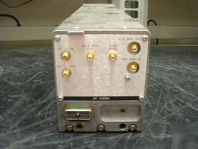 Agilent/hp 70909A rf section, 100 hz to 26.5 ghz