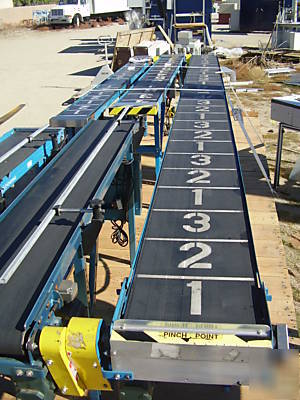 New london engineering power roller conveyor 14