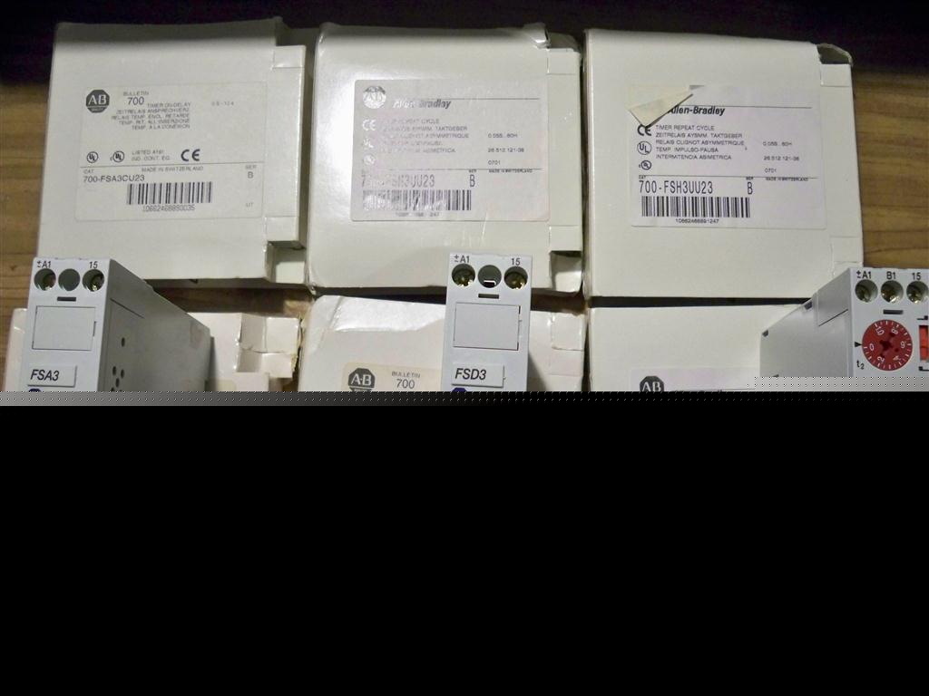6) allen-bradley 700-FSH3UU23 700-FSA3CU23 700-FSD3KU23