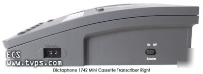 Dictaphone 1740 1742 mini cassette dictator