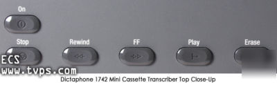 Dictaphone 1740 1742 mini cassette dictator