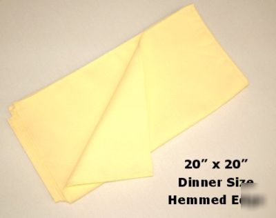 Napkins maise spun-poly 20 x 20 12 pieces 