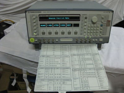 Rohde & schwarz ads dual arbitrary waveform generator