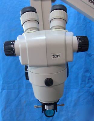 Wallach zoomscope colposcope w/nikon stereoscopic head