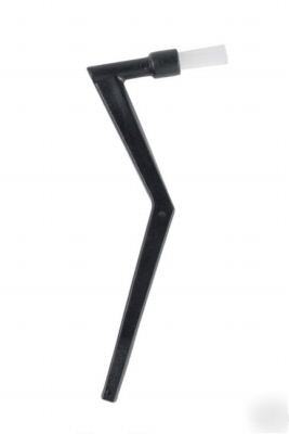 Zig zag espresso group head cleaning brush 