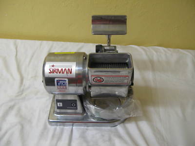 Sirman gp commercial electric cheese & bread grater